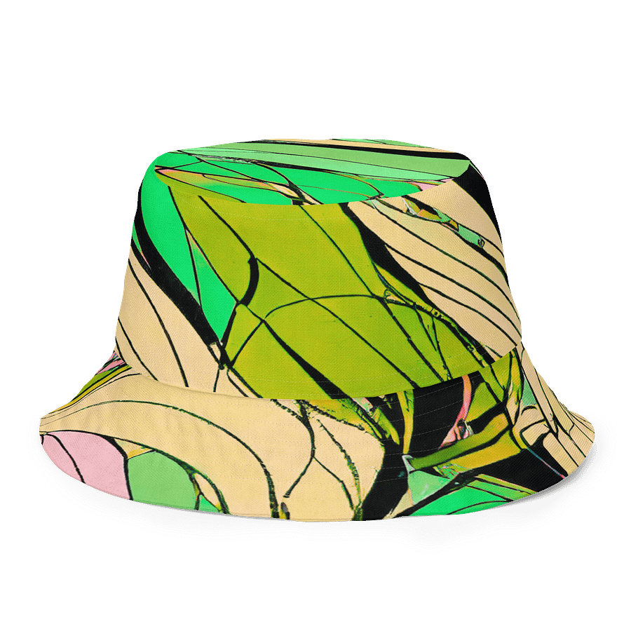 Vibrant Wave All-Over Bucket Hat product image (7)