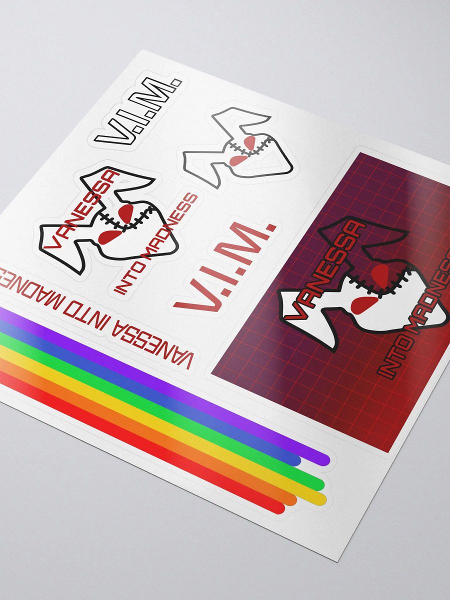 Vanessa Into Madness Sticker Sheet product image (3)