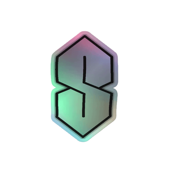 Holographic SYB3X P4RTY Sticker product image (2)