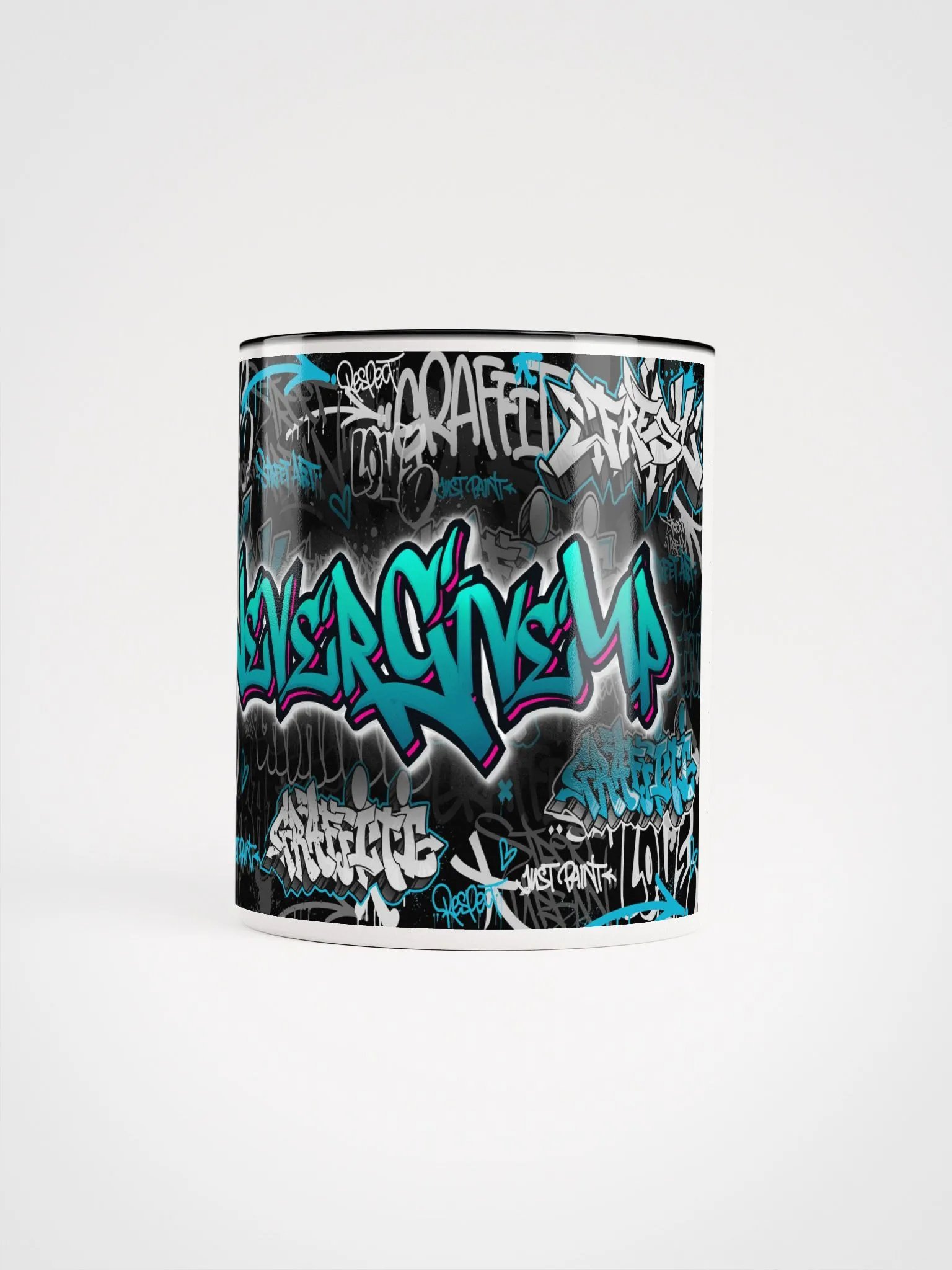 Never Give Up Graffiti Mug product image (35)