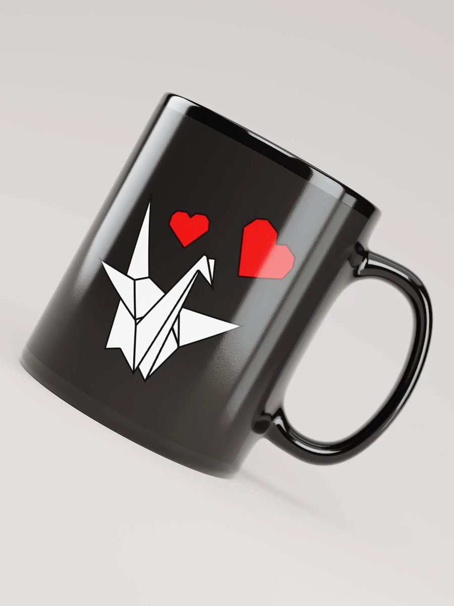 Origami Love Mug - Black product image (7)
