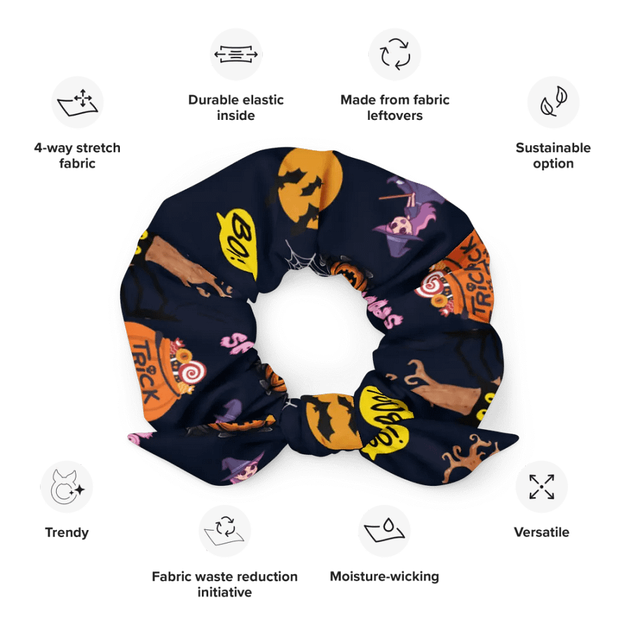 Spooky Halloween All-Over Print Scrunchie product image (3)