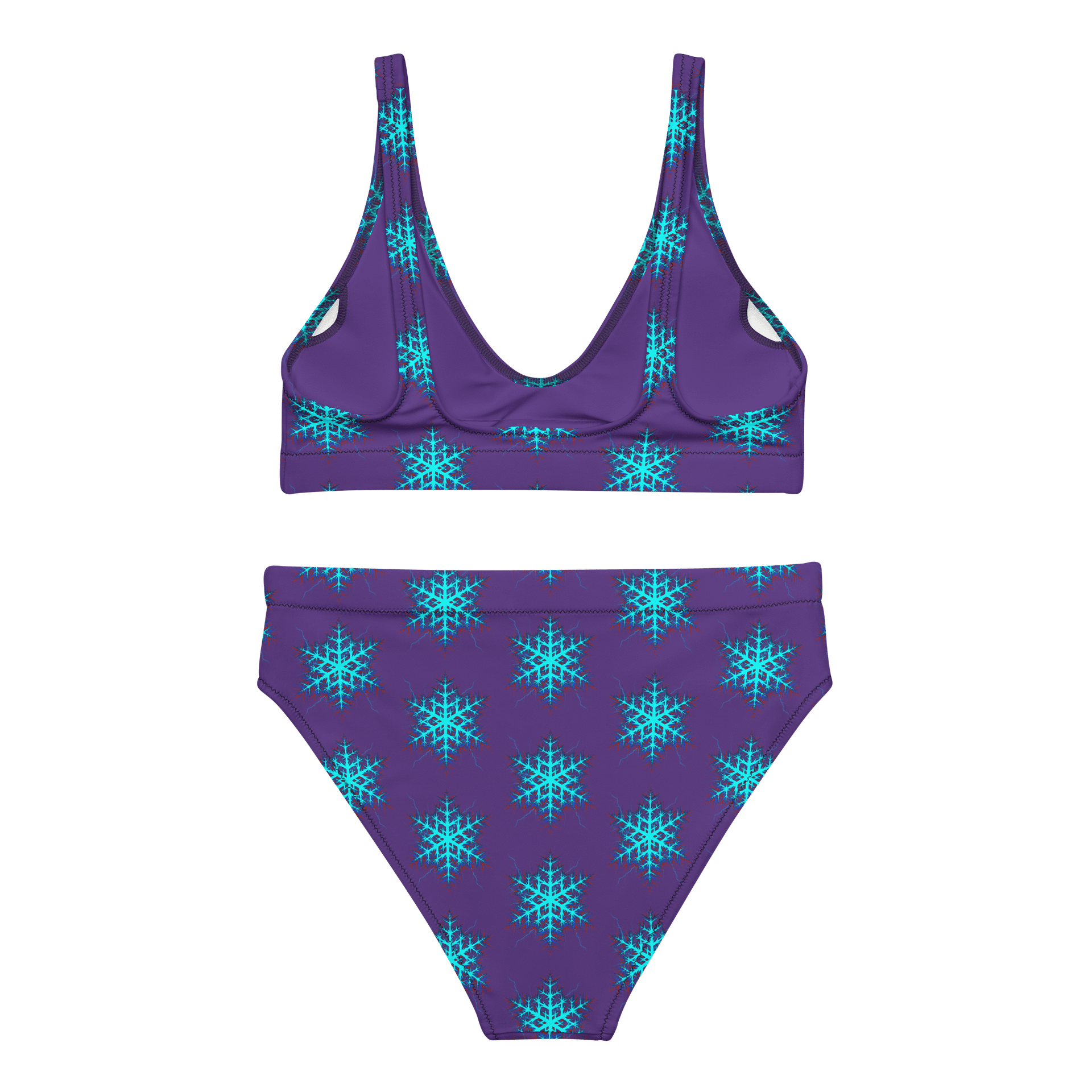 WICKED WINTERS SNOWFLAKE HIGH-WAISTED BIKINI product image (2)