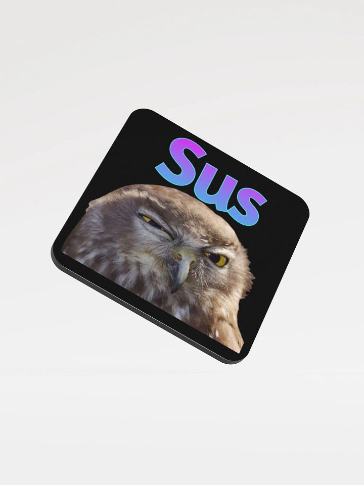 Sus Owl Coaster (Black) product image (1)