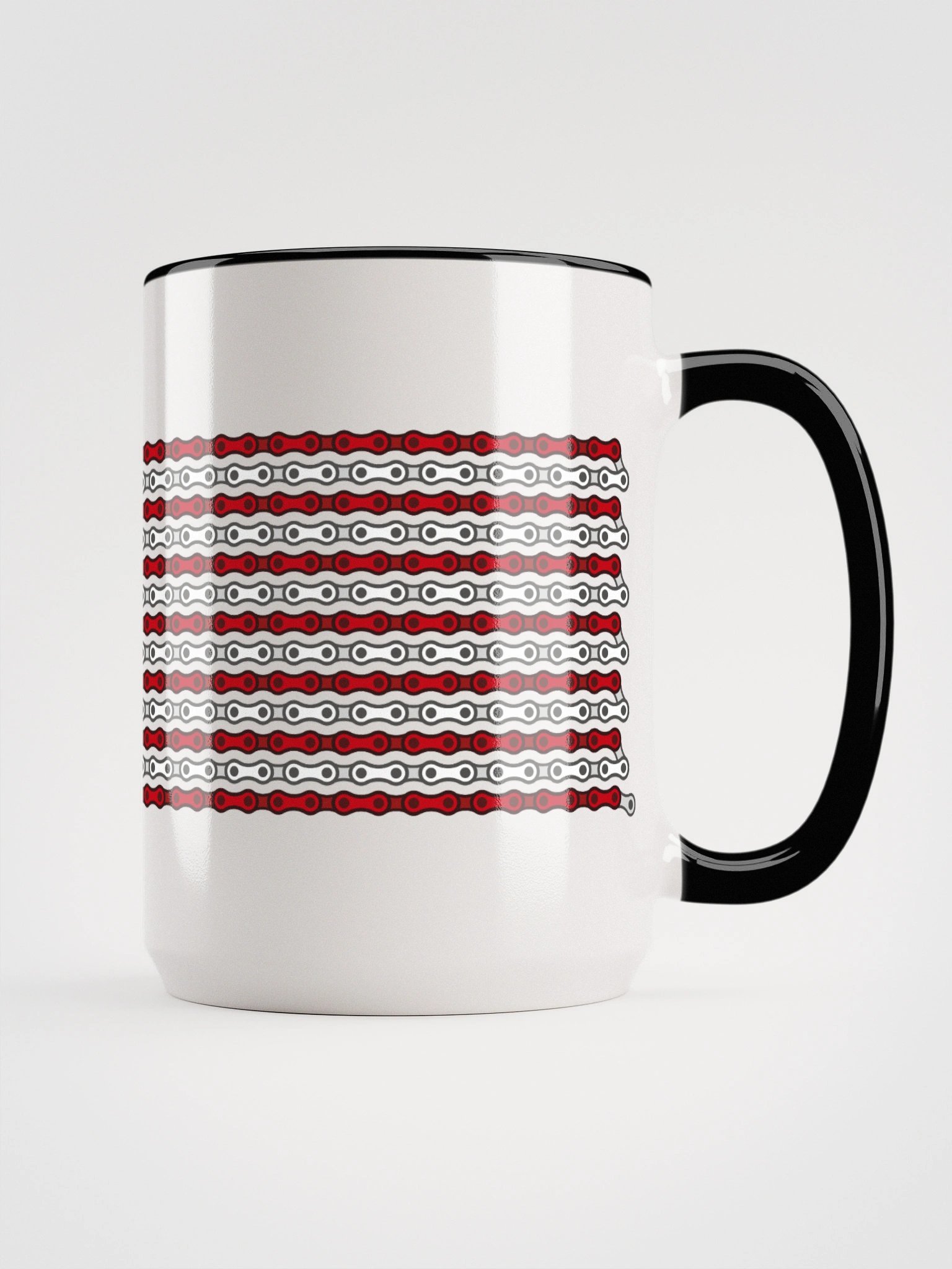 USA 50 States Bike Chain Flag Coffee Mug product image (2)