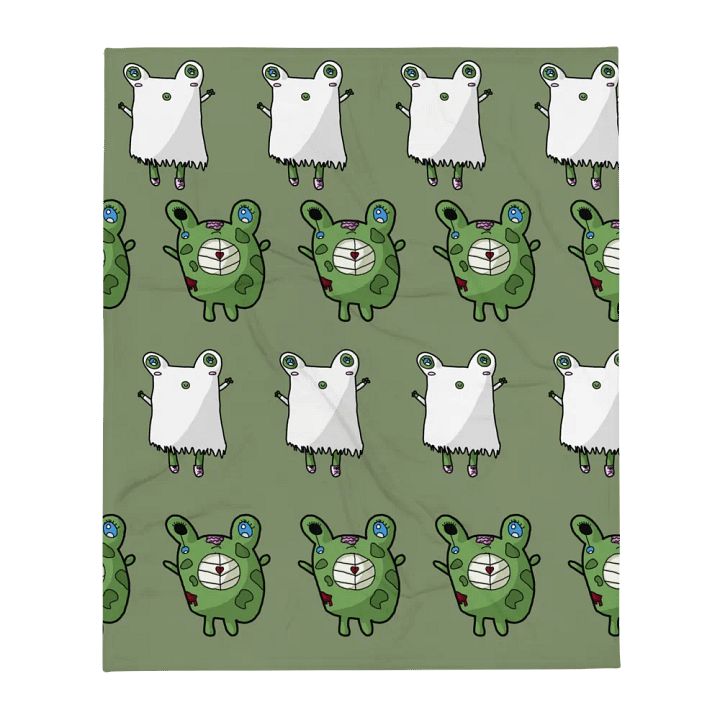 Smol Frog Blanket by Grim Jr. product image (1)