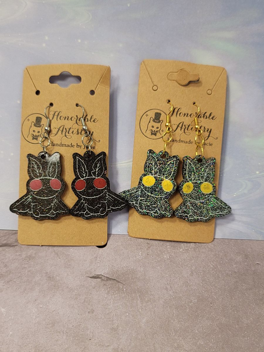 Mothman Earrings product image (5)