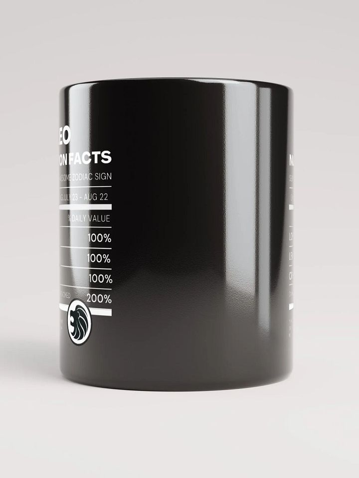 Leo Nutrition Facts Mug product image (2)