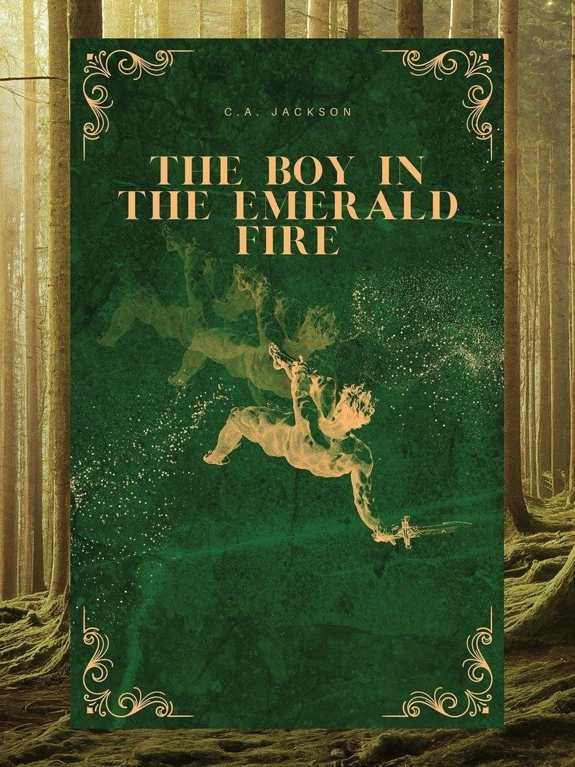 The Boy in the Emerald Fire by C.A. Jackson product image (1)