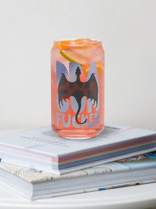 Dragon F*cker Glass Can (Purple) product image (1)