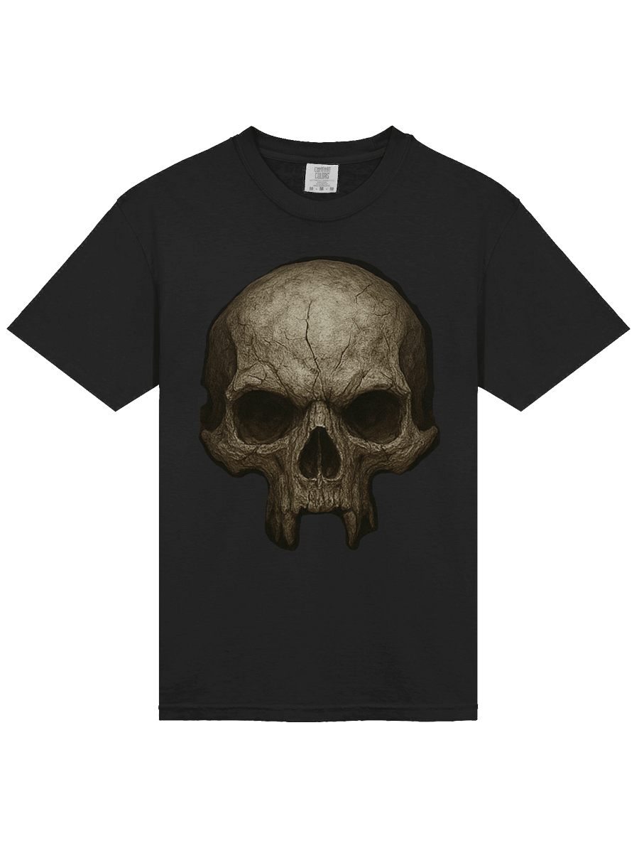 DR3ADMARROW Skull Illustration Heavyweight Tee product image (3)