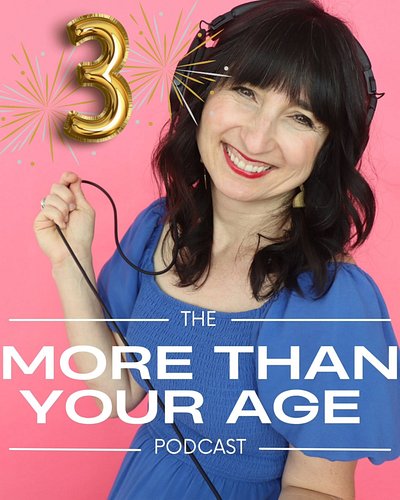 Happy 3 years to The More Than Your Age Podcast🎉!!! I truly cannot believe it’s already been 3  years. What a joy this passio...