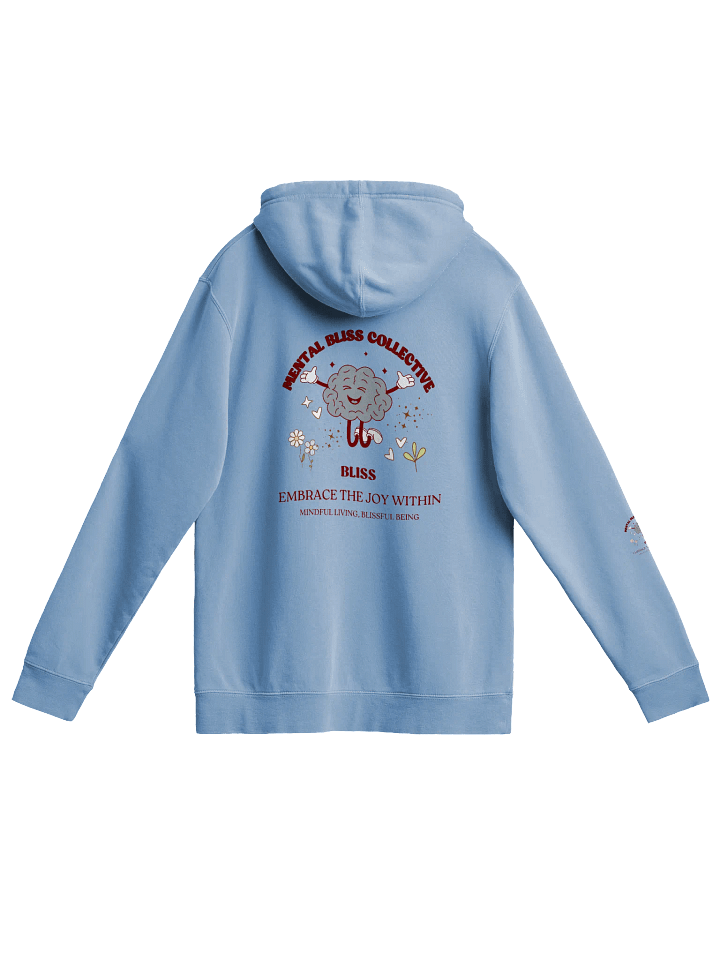 Premium Mental Bliss Collective Pigment Dyed Vintage HoodieUnisex product image (2)