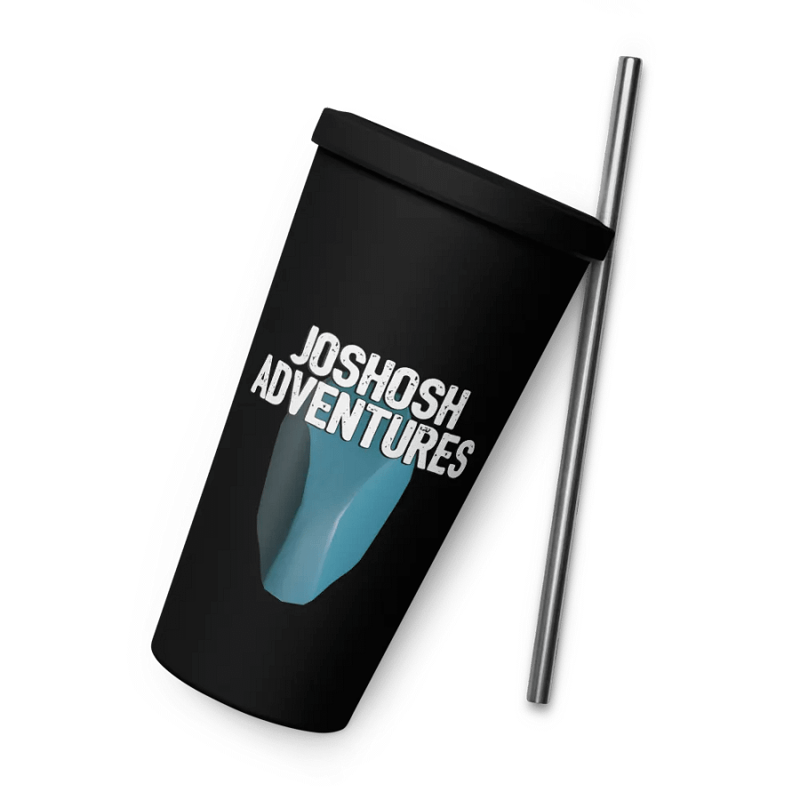 Joshosh Adventures Insulated Tumbler with a Straw product image (6)