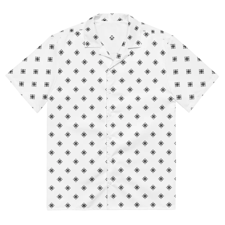 Breezy Tropics Button-Down OVT Quadfecta Logos Shirt product image (2)