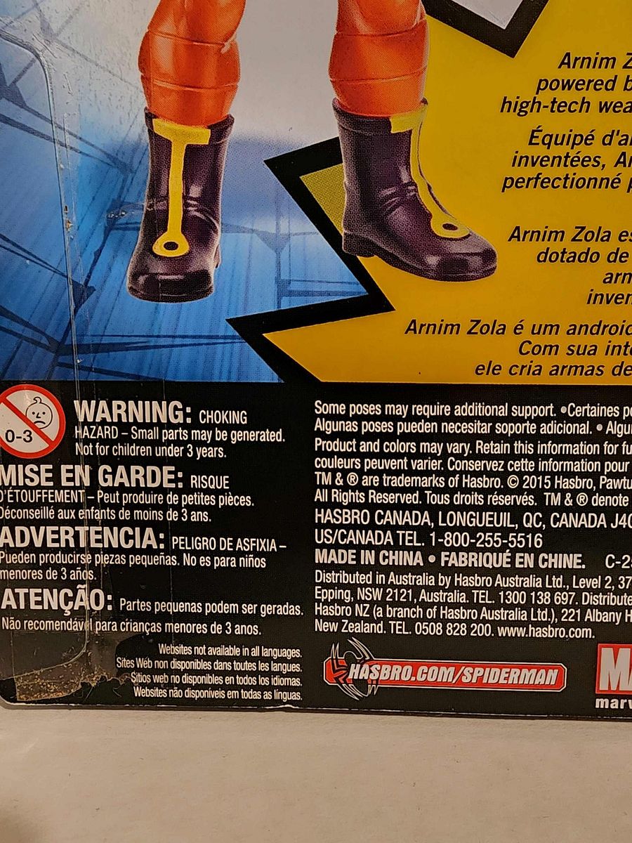 Arnim Zola Ultimate Spider-man Vs Sinister 6, New in Package product image (6)