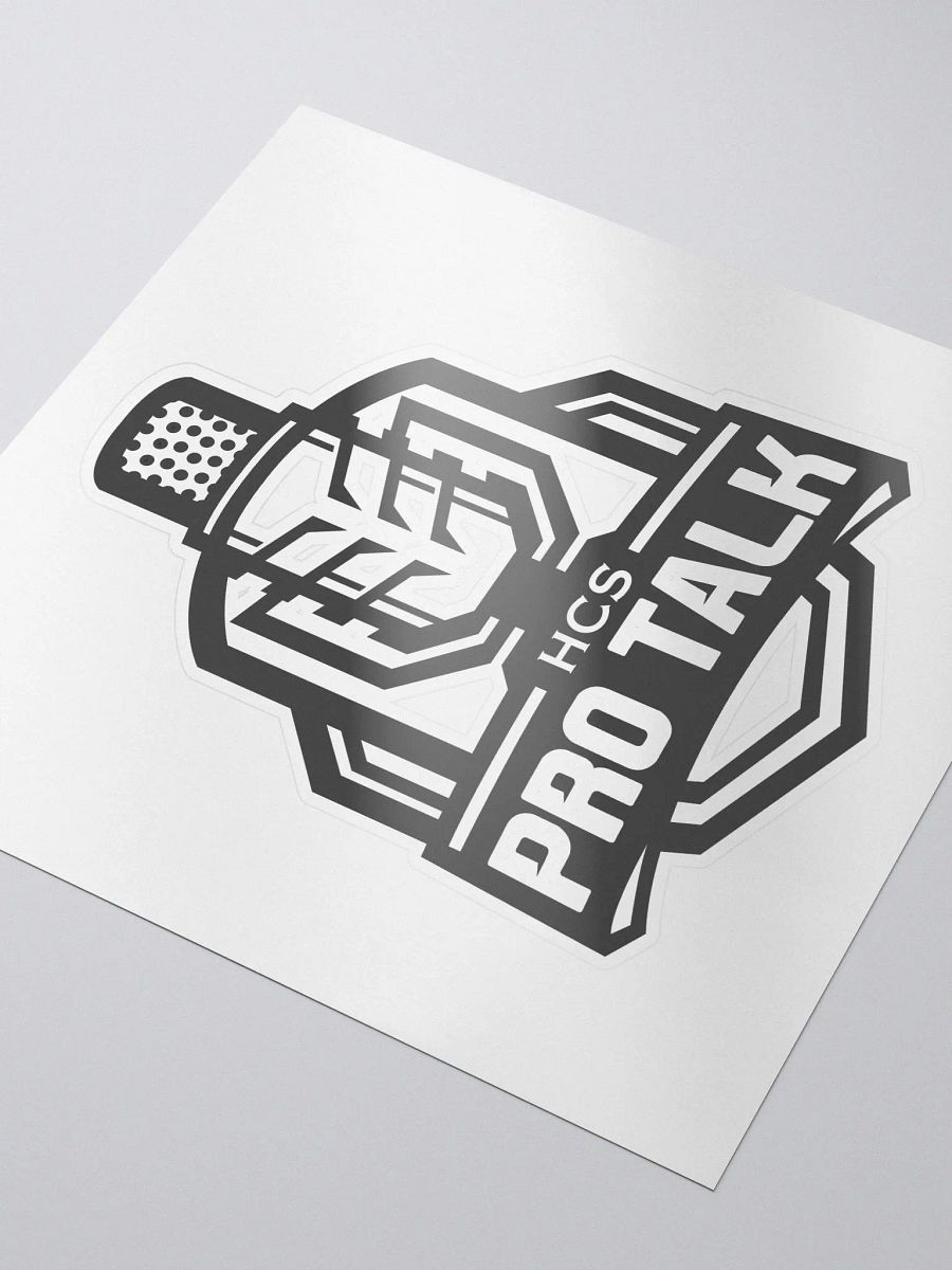 HPT Logo Sticker - Black product image (3)