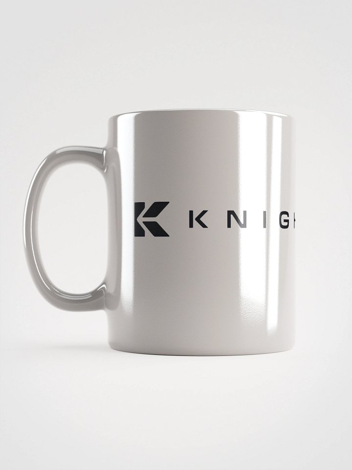 Knightscope Emblem White Glossy Mug product image (2)