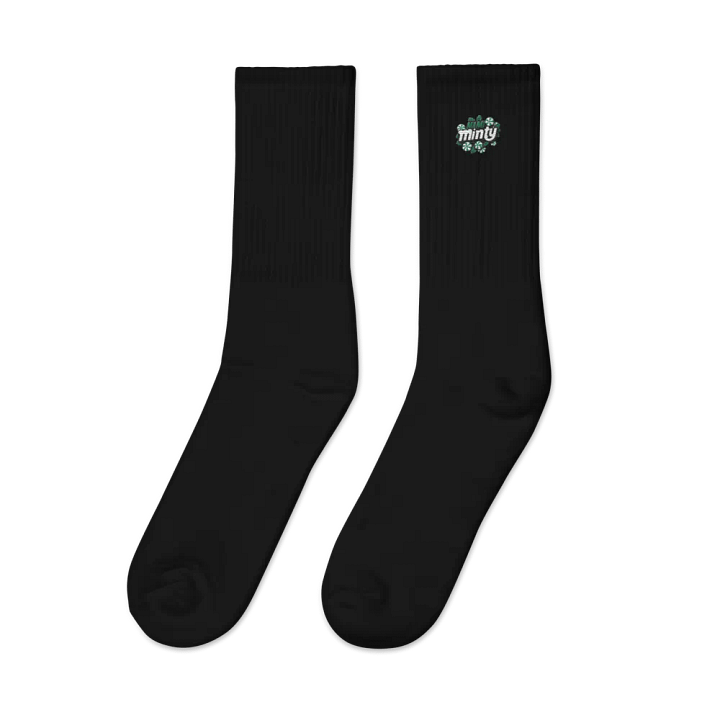 Mami Minty Embroidered Comfy Socks product image (4)