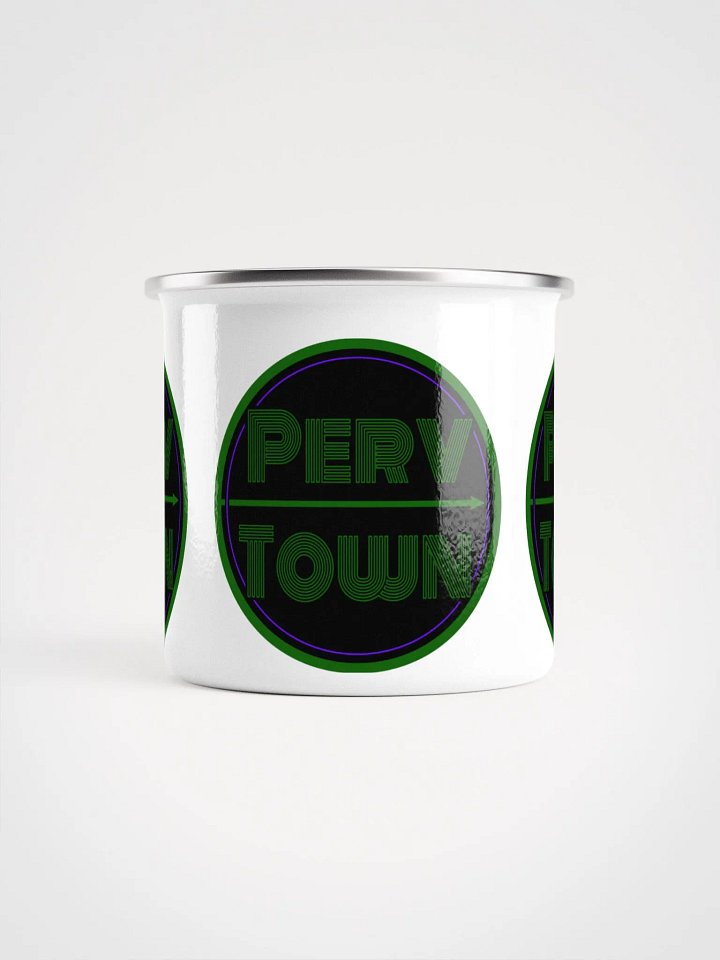 PERV TOWN Enamel Mug | EU & US product image (2)