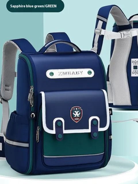 New Sesame Baby Primary School Schoolbag Grade 1-3-6 British Style Boys' Schoolbag Lightweight Girls Backpack product image (4)