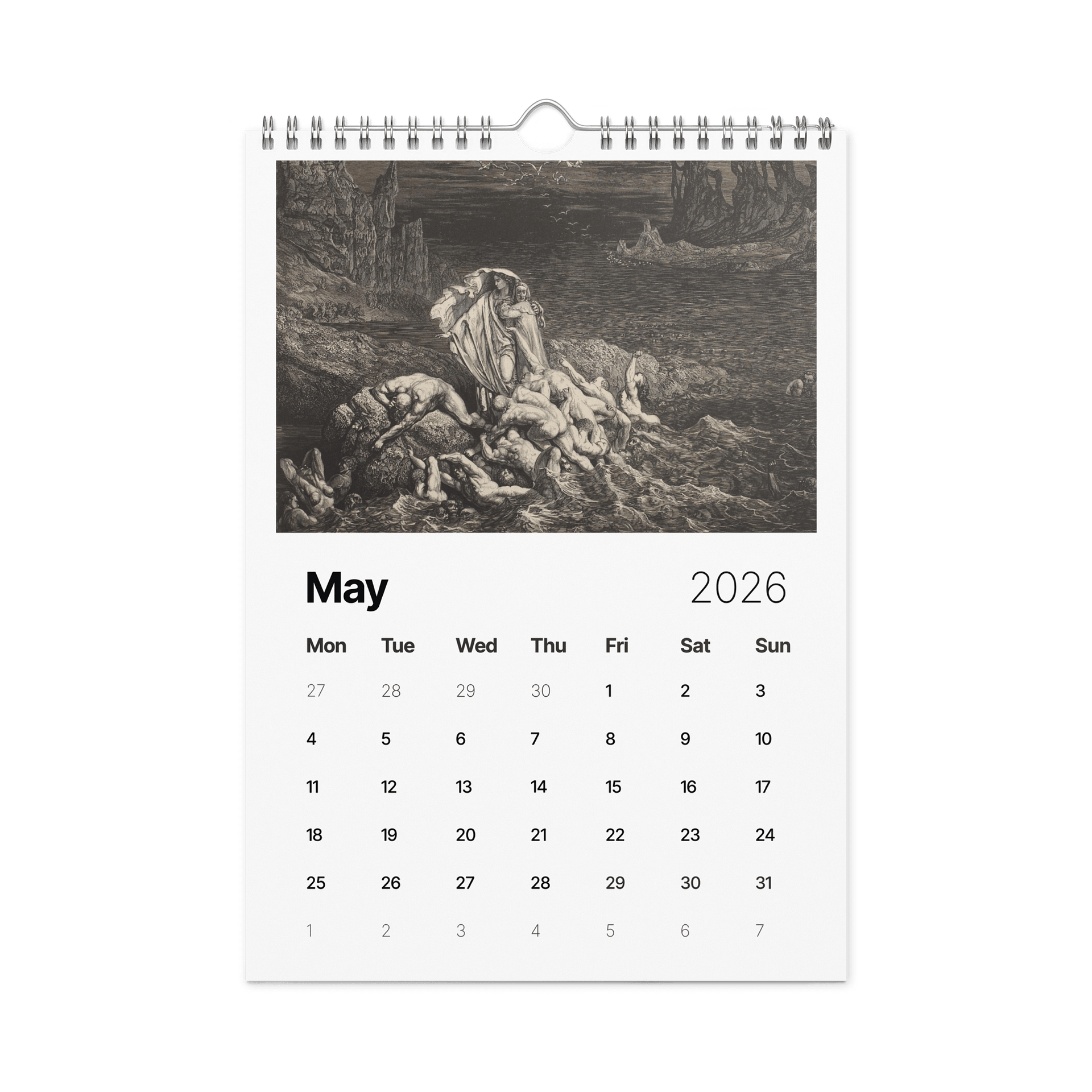 INFERNO 2026 calendar! product image (6)