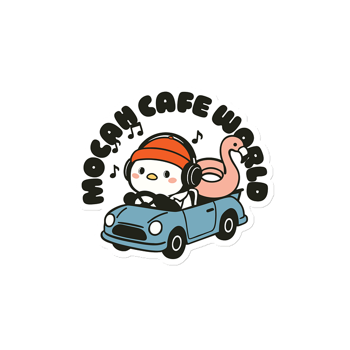 Road Trip Kengu Die-Cut Magnet product image (2)