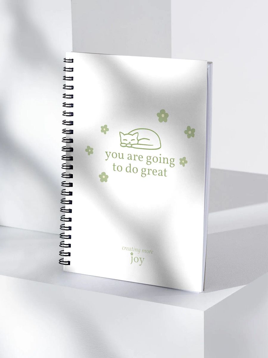 going to do great \ spiral notebook product image (4)