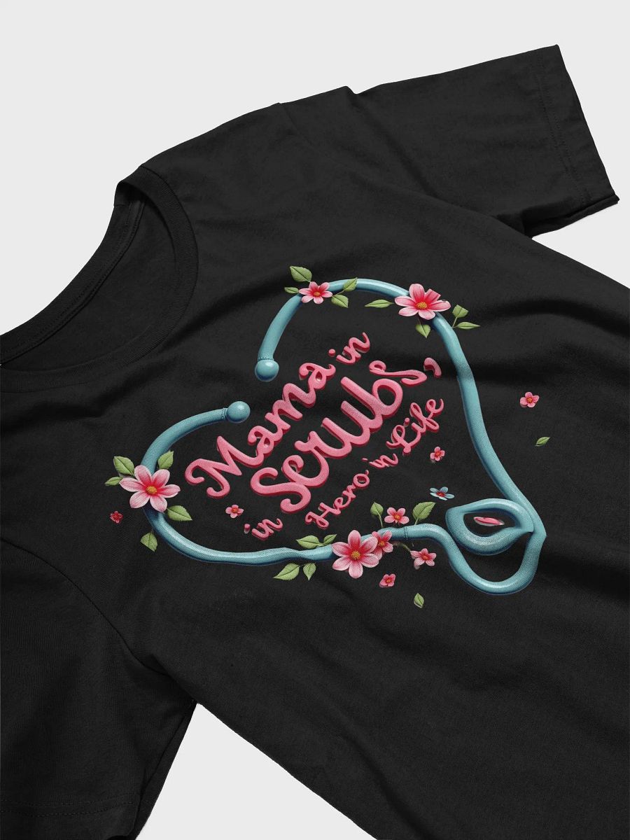 Heartfelt Hero Mama, stethoscope heart T-Shirt product image (23)