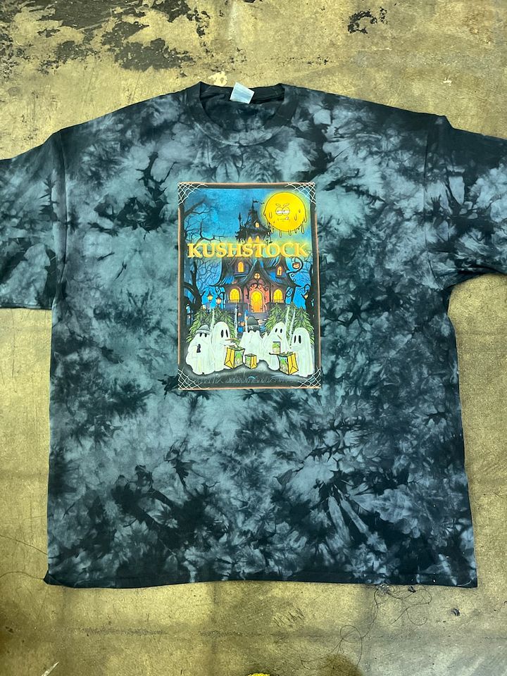 DnBG X KushStock Halloween limited edition tshirtdilla product image (1)