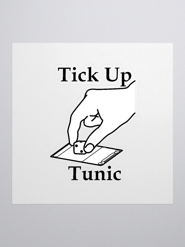 Tick Up Tunic Sticker product image (1)