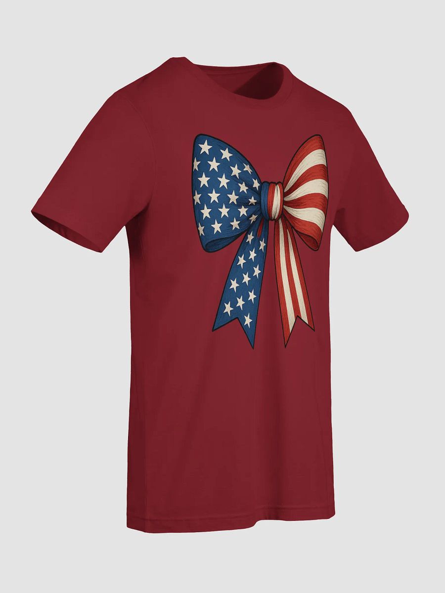 Fourth of July Decorative Bow T-Shirt product image (21)