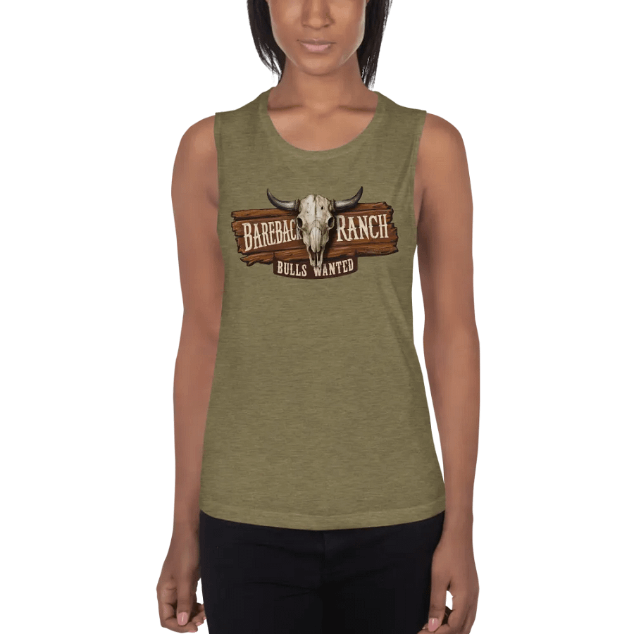 Bareback Ranch Flowy Women's Tank Top product image (1)