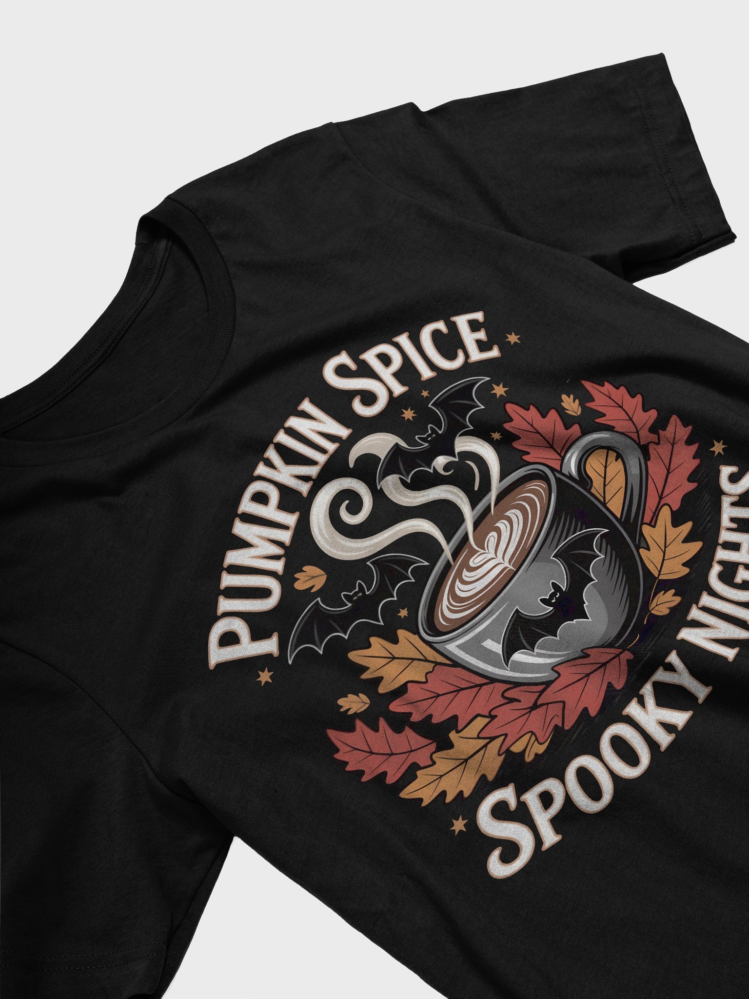 Pumpkin Spice Spooky Nights T-Shirt product image (3)