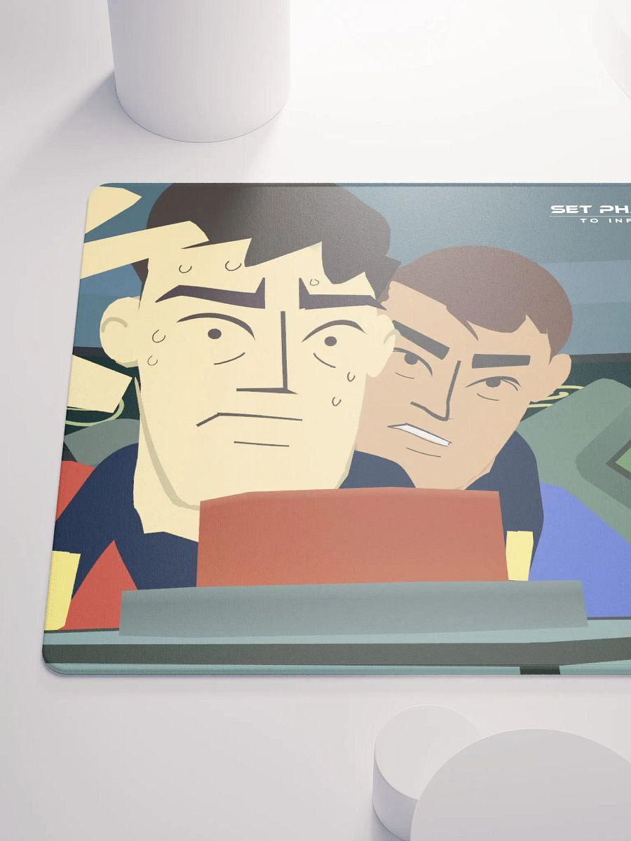 Press The Button! Gaming Mouse Pad product image (6)