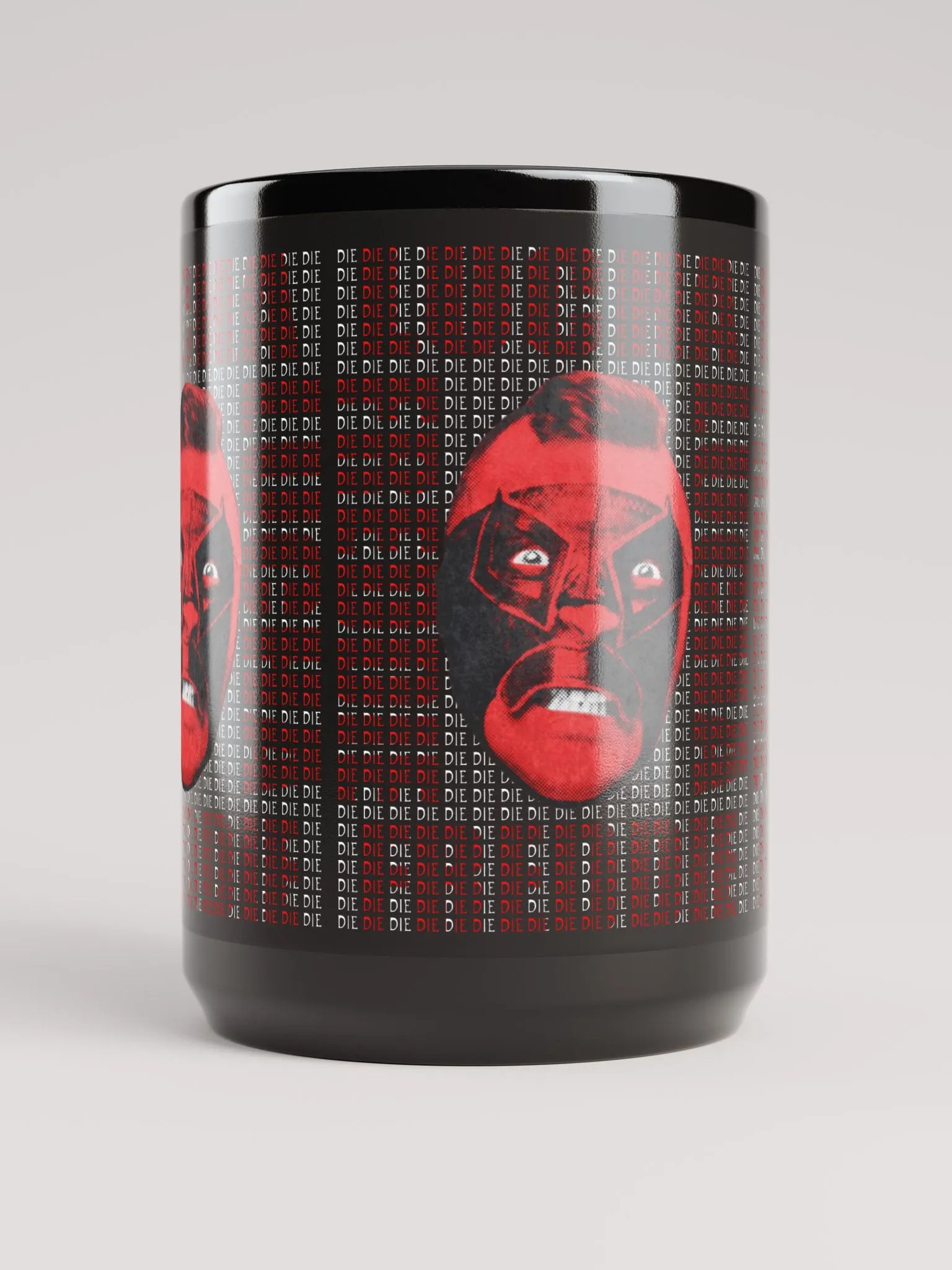 Repeat name face mug product image (5)