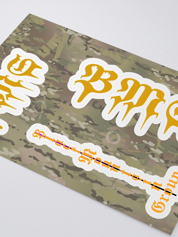 BMG Sticker Sheet product image (2)