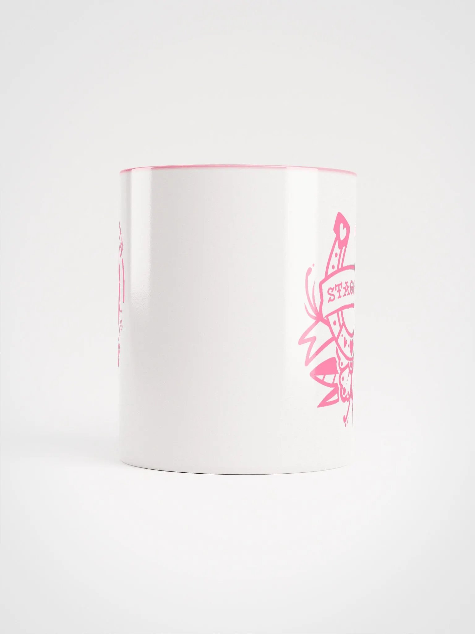Tony Hat Club Mug (White/w Pink) product image (5)