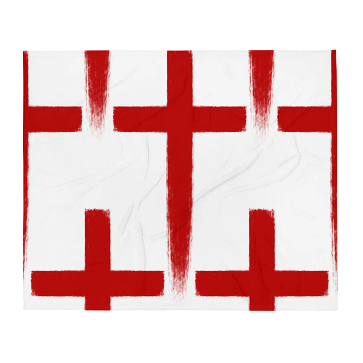 Blood of Christ Crosses Throw Blanket product image (2)