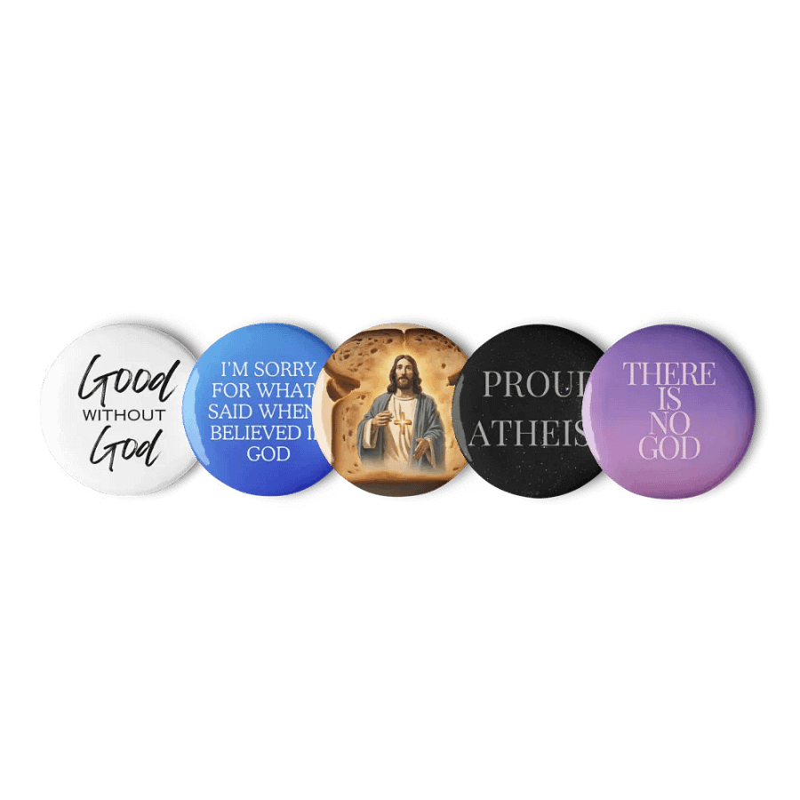 Atheist Pins product image (3)