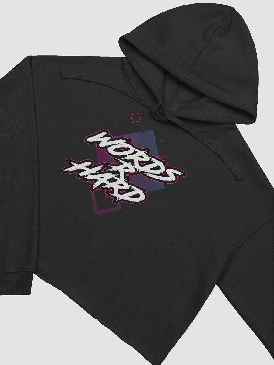 Words R Hard - Women's Crop Hoodie product image (6)