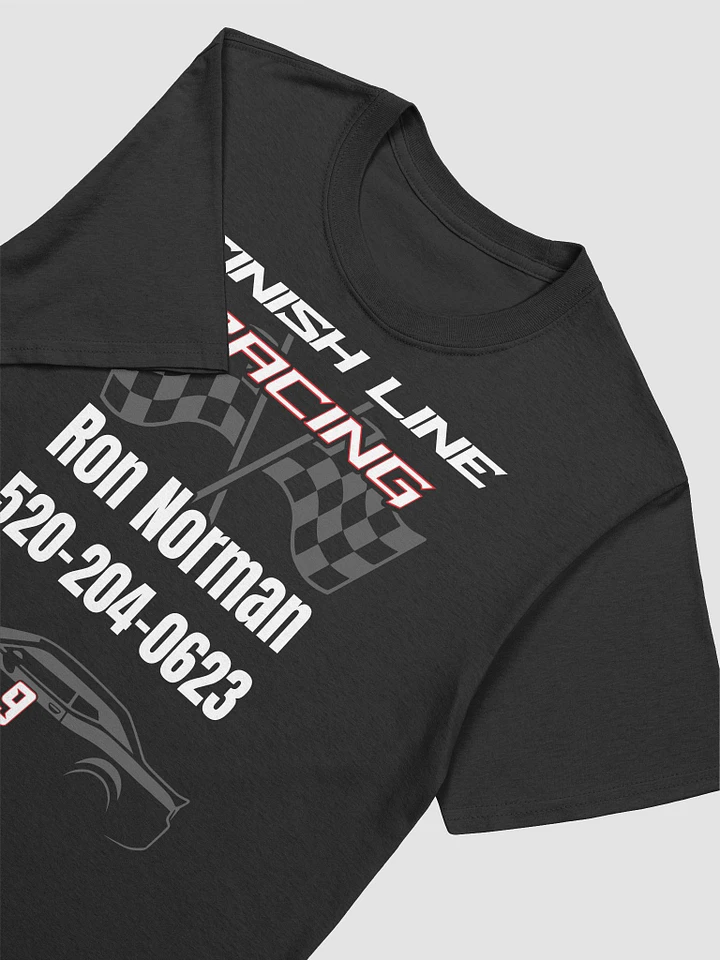 Custom for Ron - Finish Line Racing front only print product image (1)