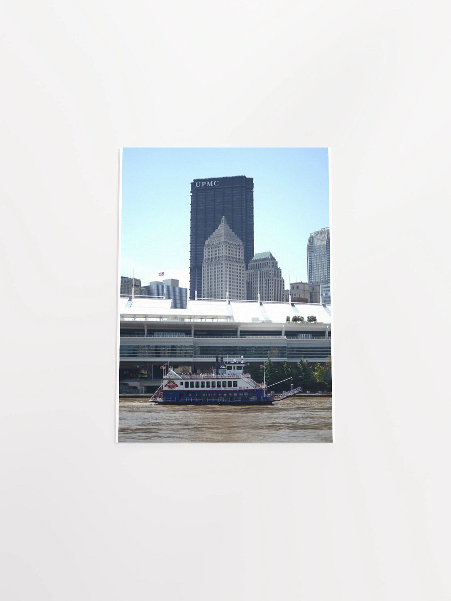 Pittsburgh - U.S. Steel Tower, Gulf Building, Convention Center and Gateway Clipper - print/poster product image (4)