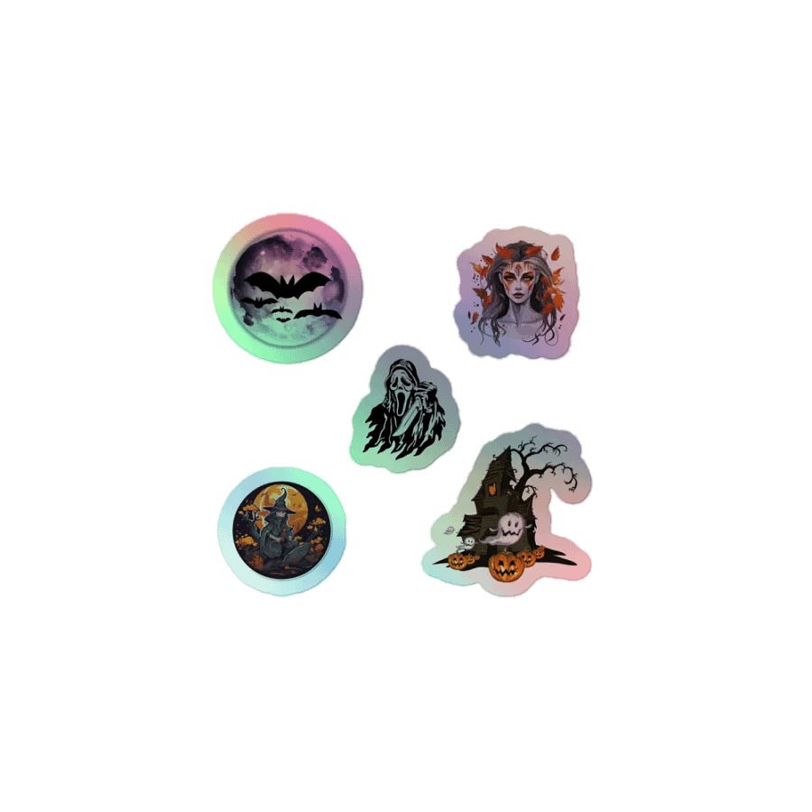 Halloween Holographic Sticker Specter product image (1)