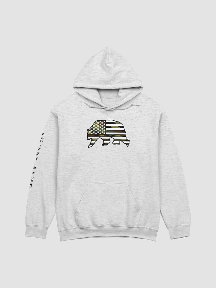 Grizzy Gang Hoodie with Camo Logos product image (1)