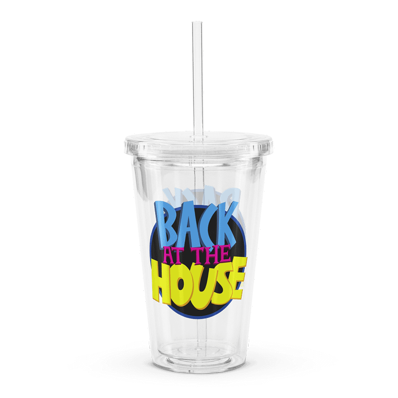 Back at the House Plastic Tumbler (Doubled-Walled)