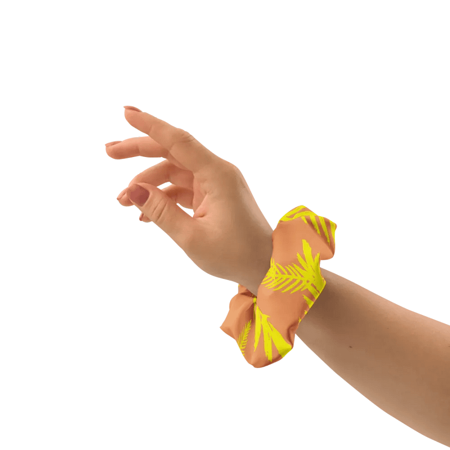 JoBeths' All-Over Print Scrunchie Orange & Yellow product image (3)