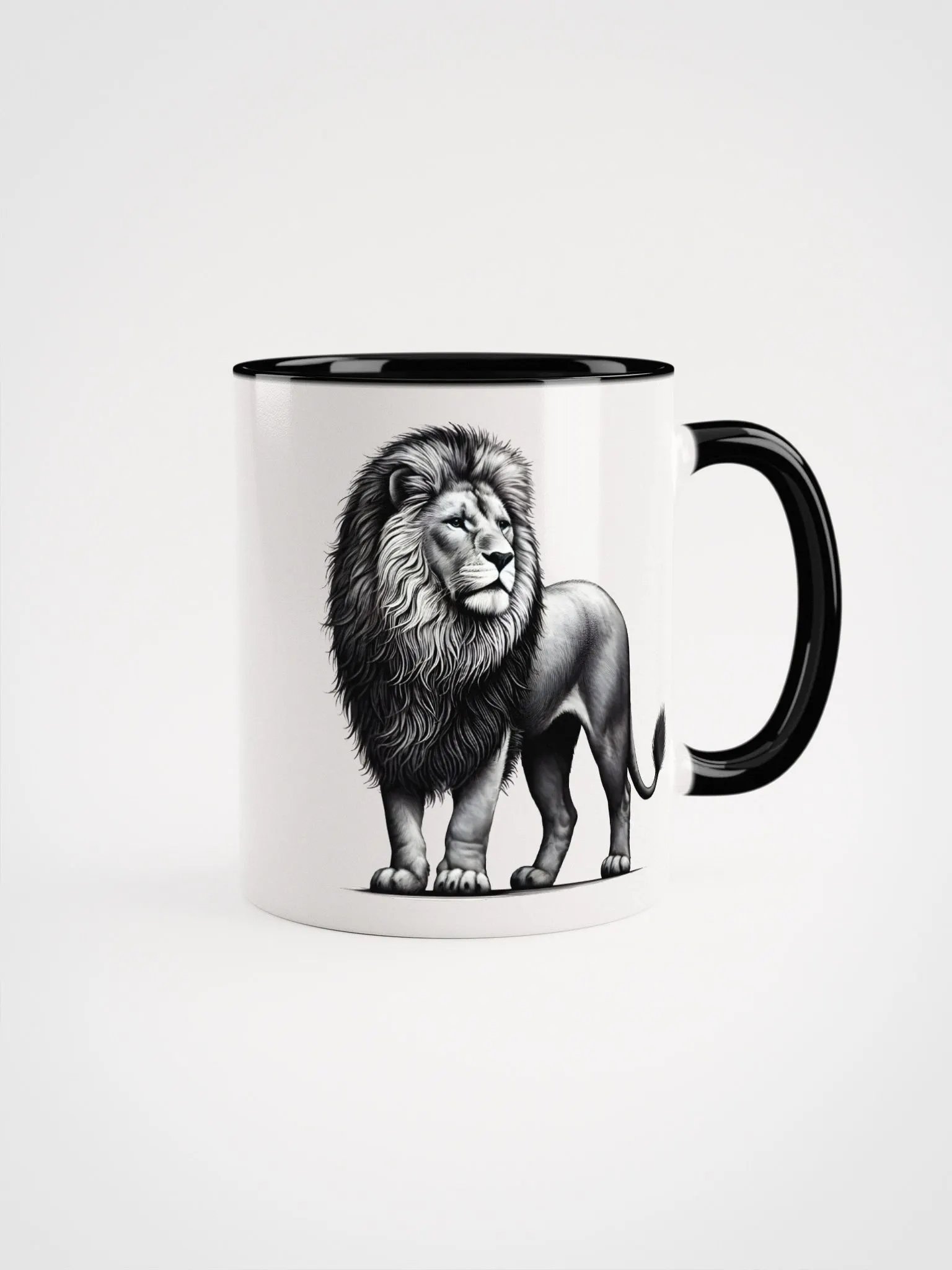 Majestic Lion Ceramic Mug product image (1)