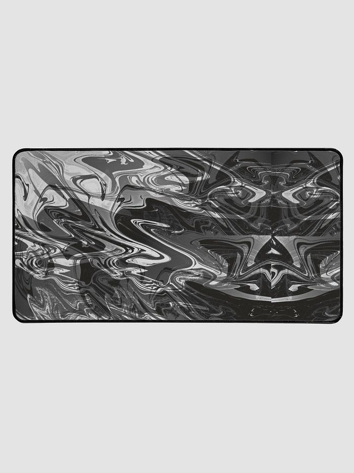 Black and White Swirl Pattern Desktop Mat product image (1)
