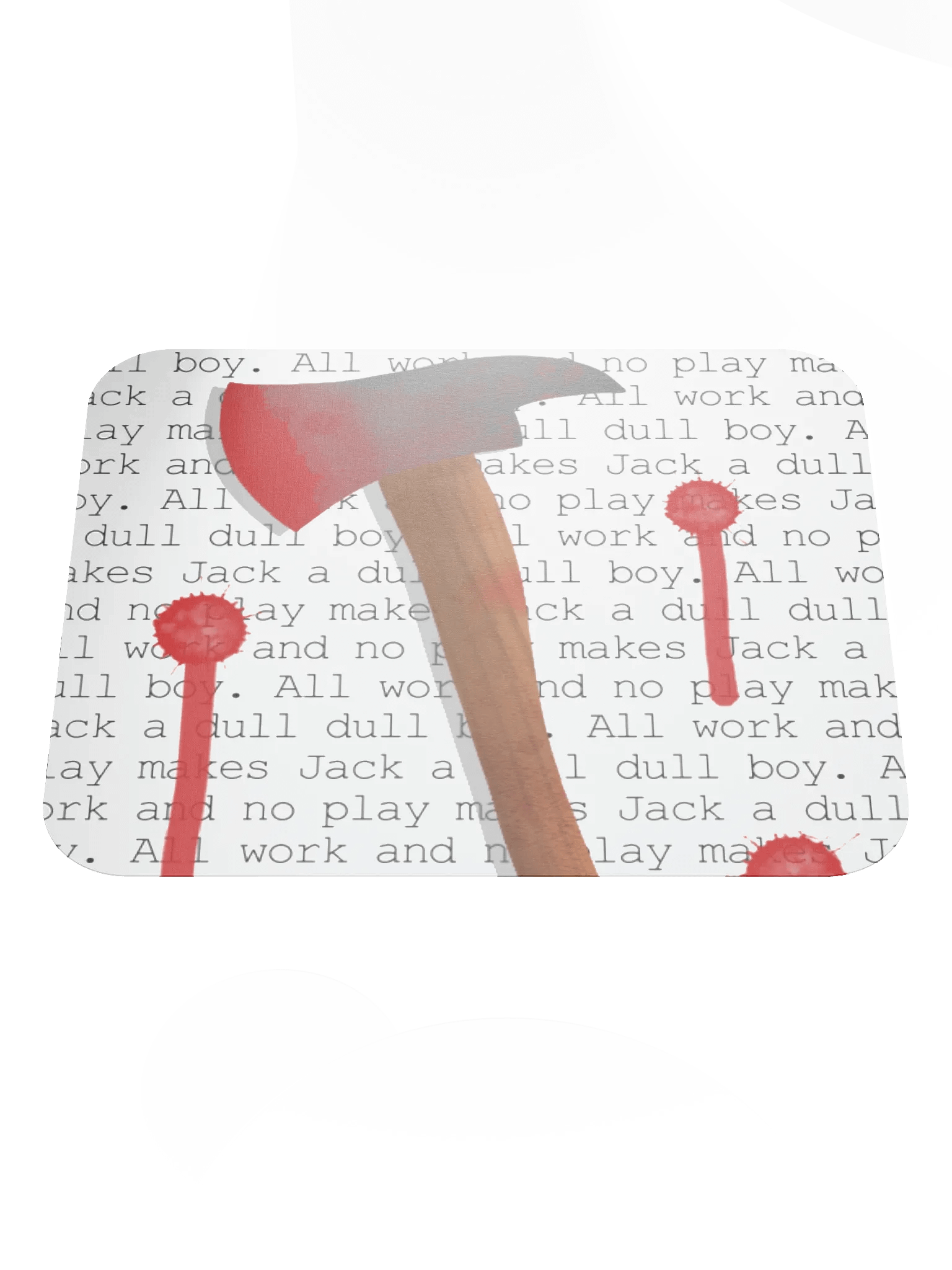 "All Work" Mouse Pad product image (1)